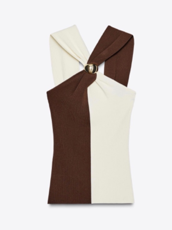 Zara Tops - Zara Halter Knit Top